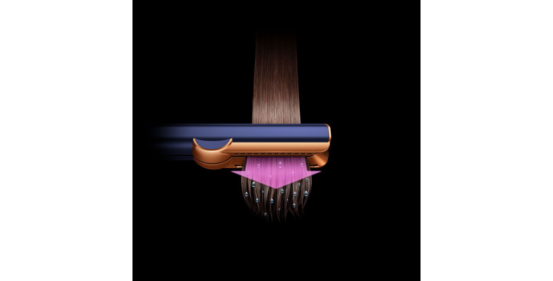 Newsroom Introducing The Dyson Airstrait™ Straightener A New Way To Straighten Hair From Wet 2740